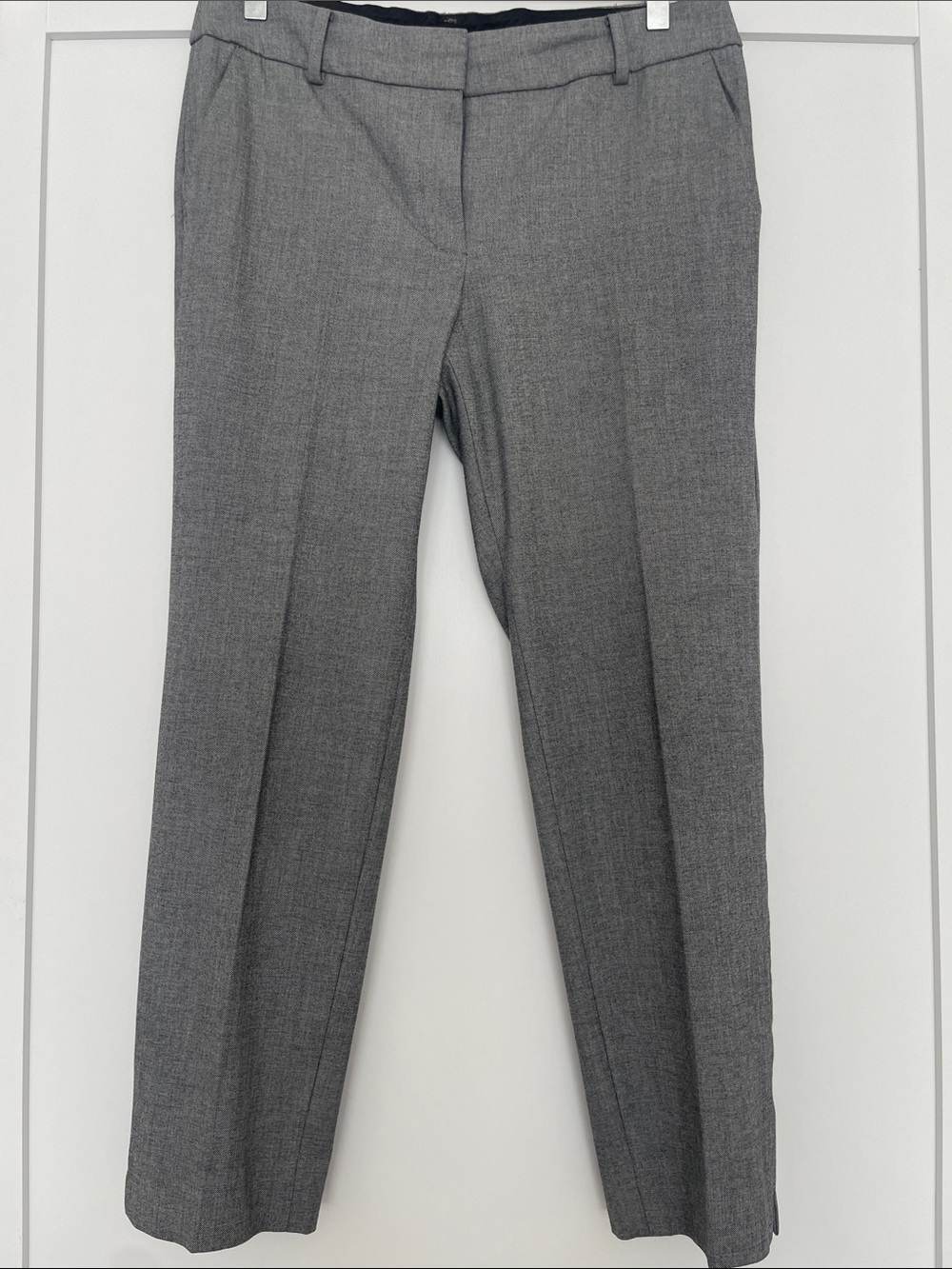 Talbots Gray Straight-Leg Women's Dress Pants